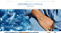 Desktop Screenshot of annabellelucillajewellery.com
